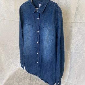 Kids Denim Button up Top